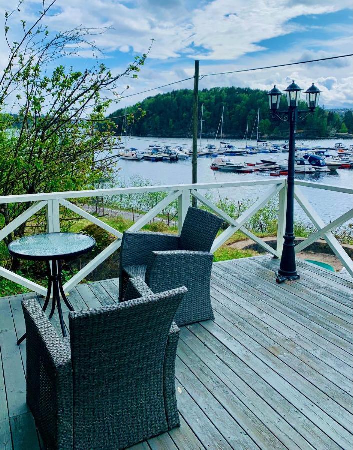 Renovated Sea Facing Cottage On The Eidanger Fjord Porsgrunn Ngoại thất bức ảnh